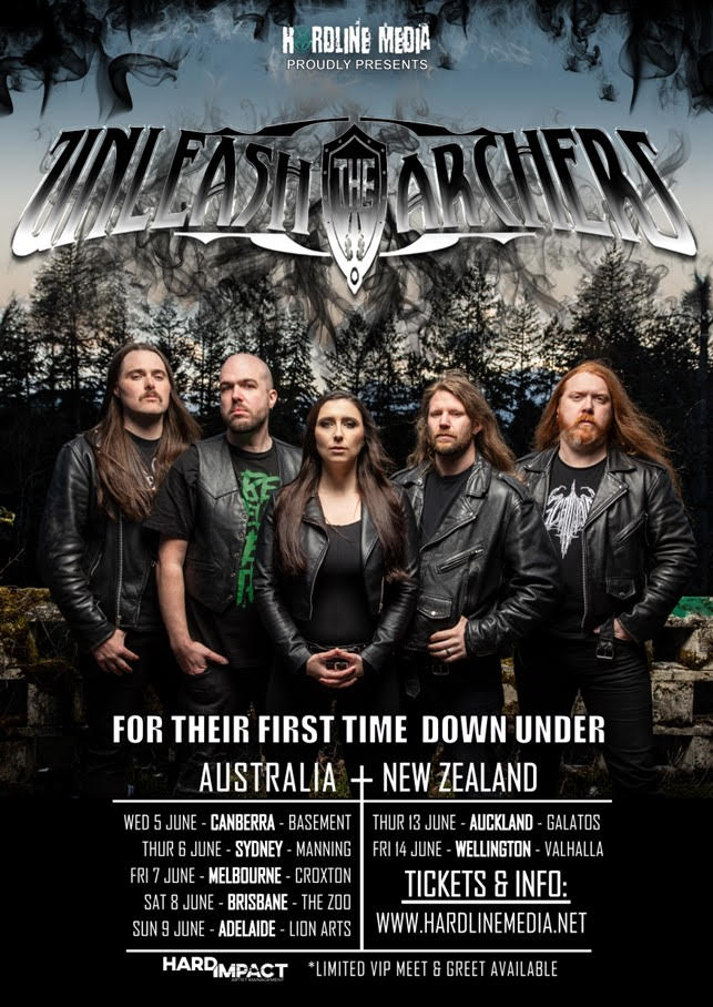 unleash the archers tour 2024