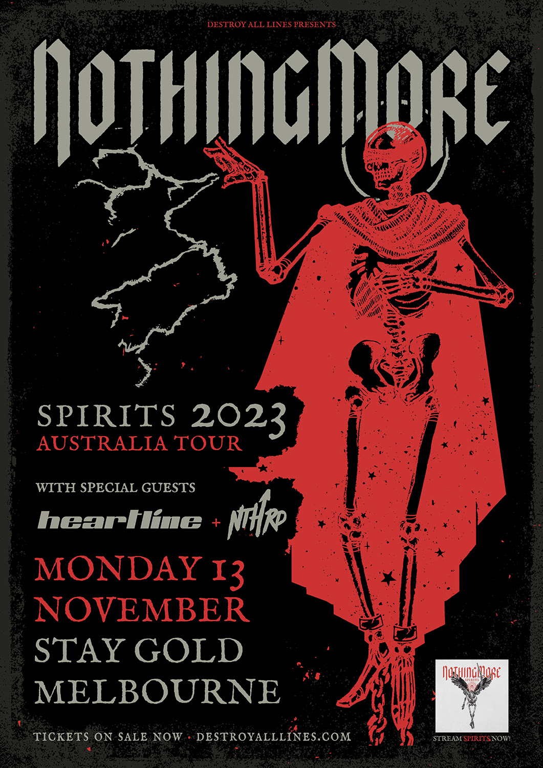 Nth Rd Nothing More Announce Melbourne Headline Show With Special Guests ...