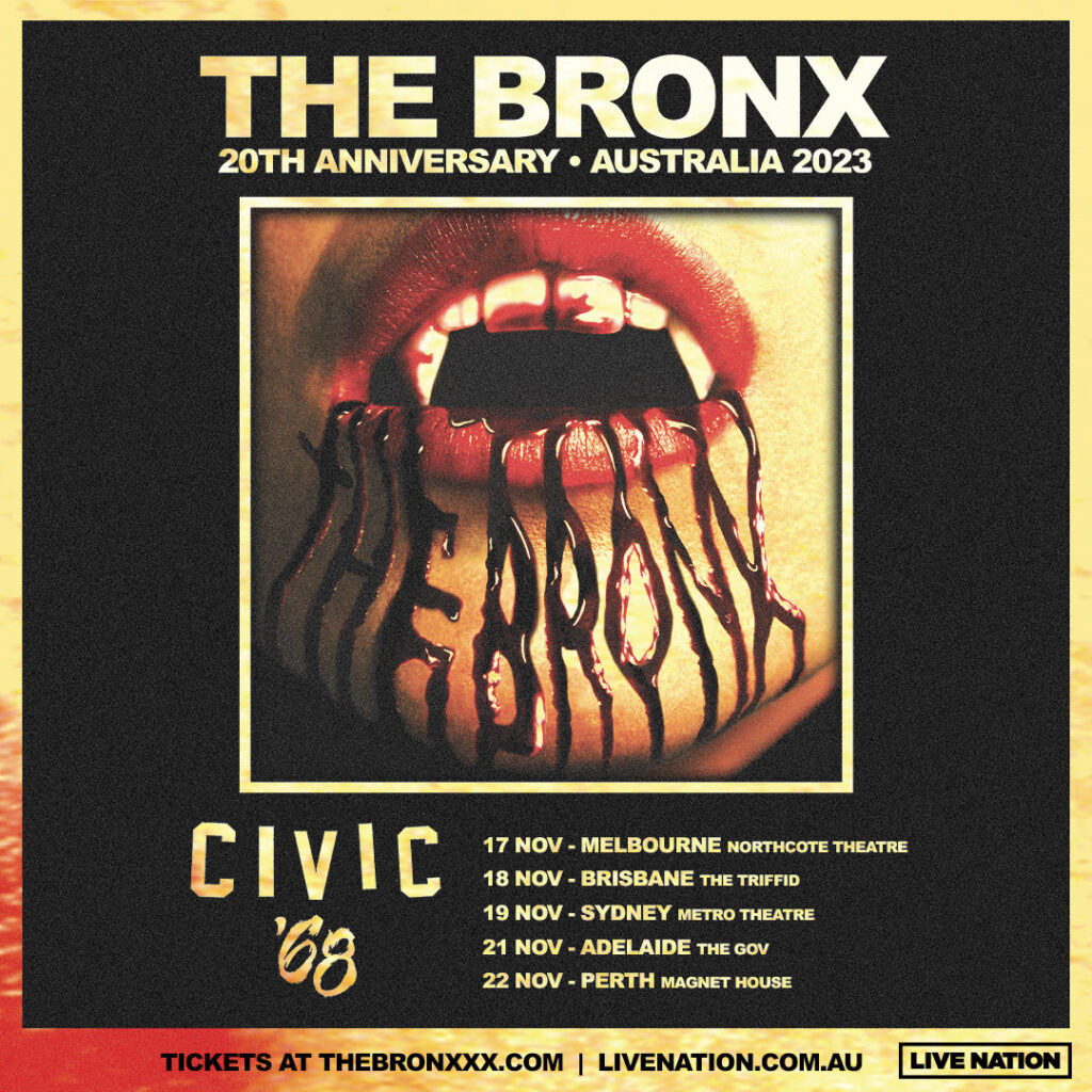 bronx australian tour