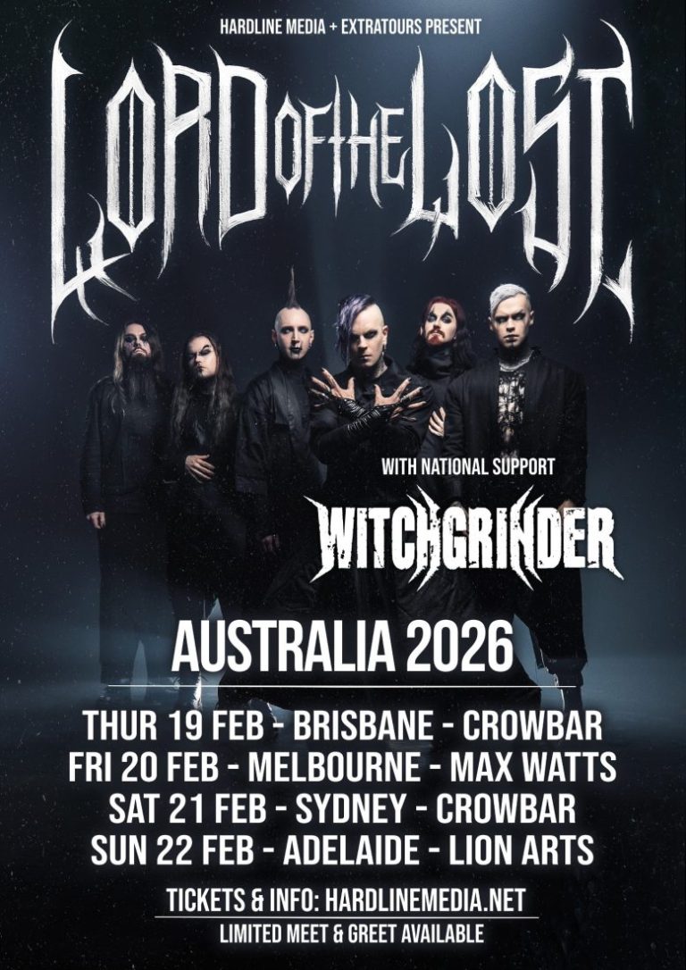 Lord Of The Lost - Announce Witchgrinder as National Support on ...